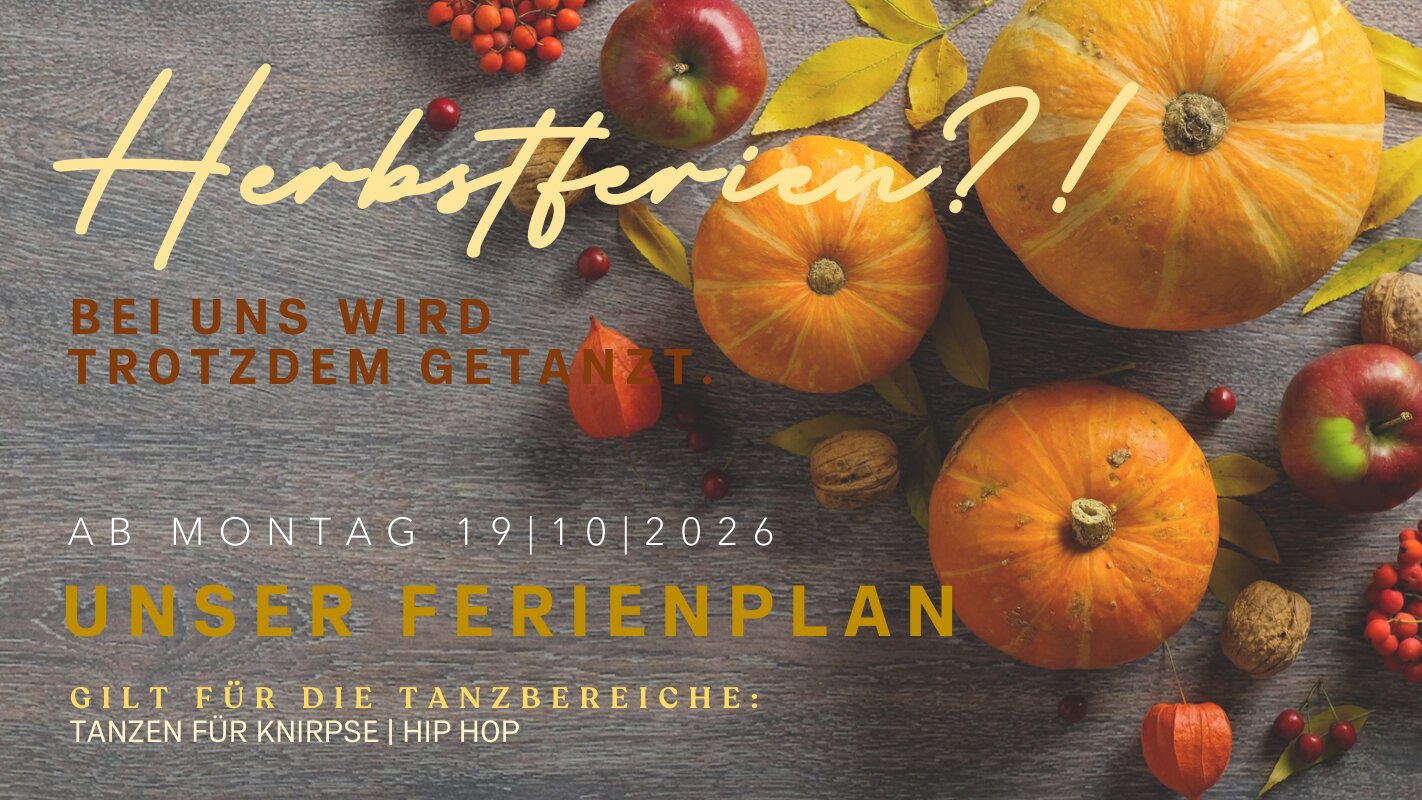 Hurra, hurra - die Herbstferien sind da
