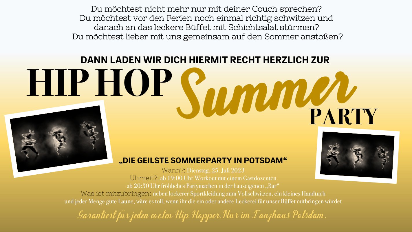 Dienstag, 25. Juli 2023 | ab 19:00 Uhr