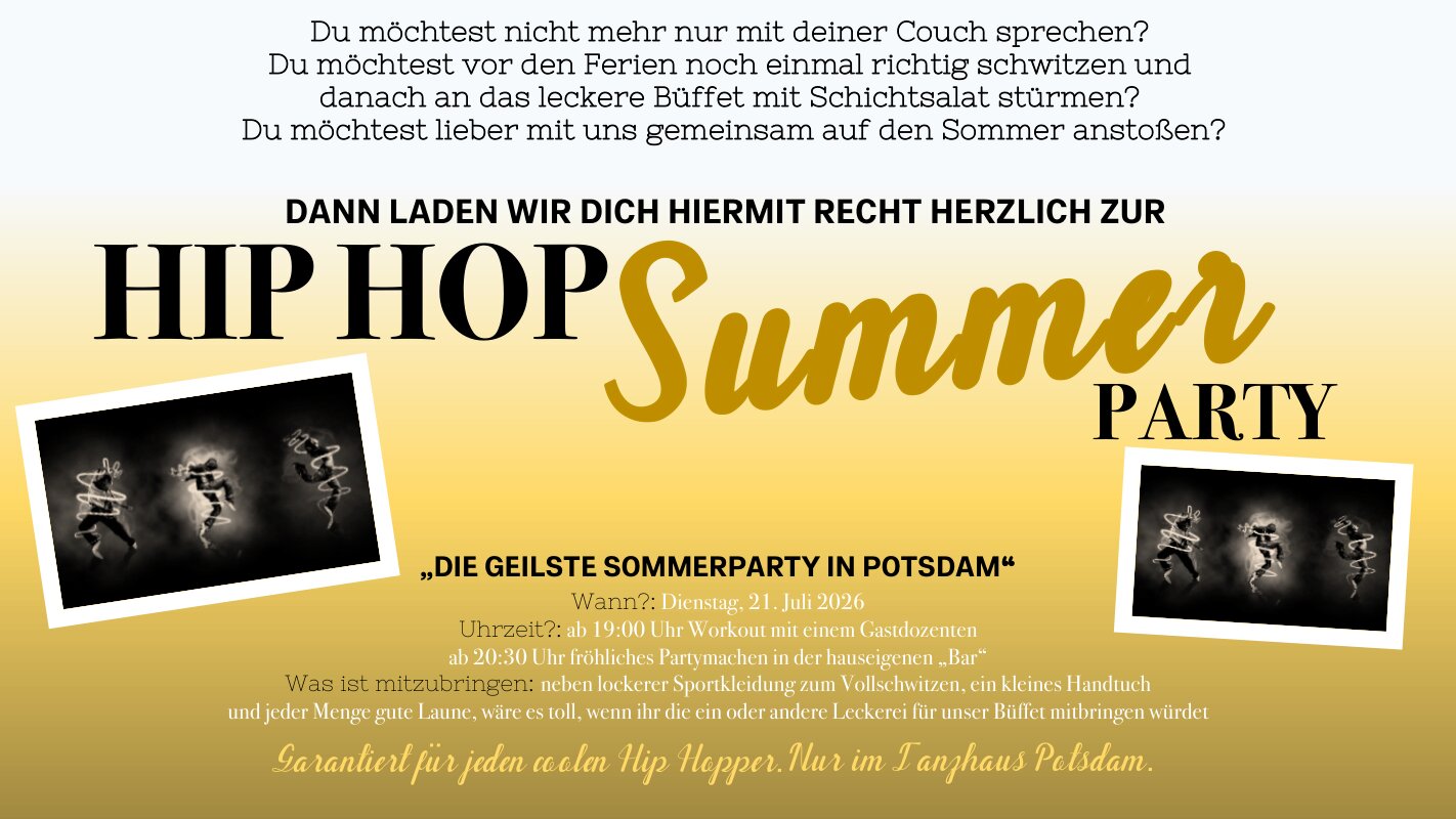 Dienstag, 21. Juli 2026 | 19:00 - 22:00 Uhr
